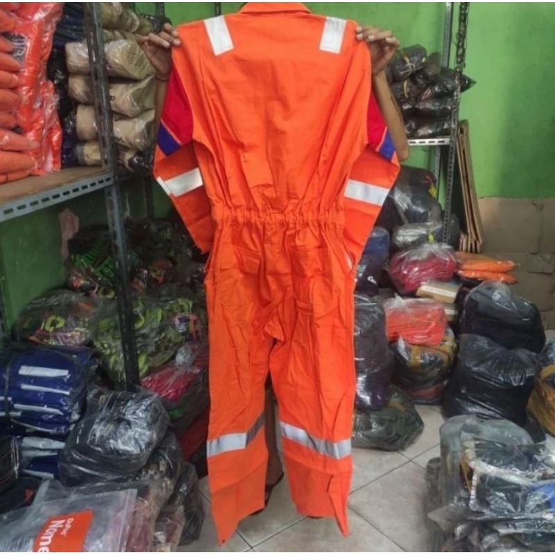 WEARPACK COVERALL NOMEX DUPONT ORANGE ORIGINAL DUPONT