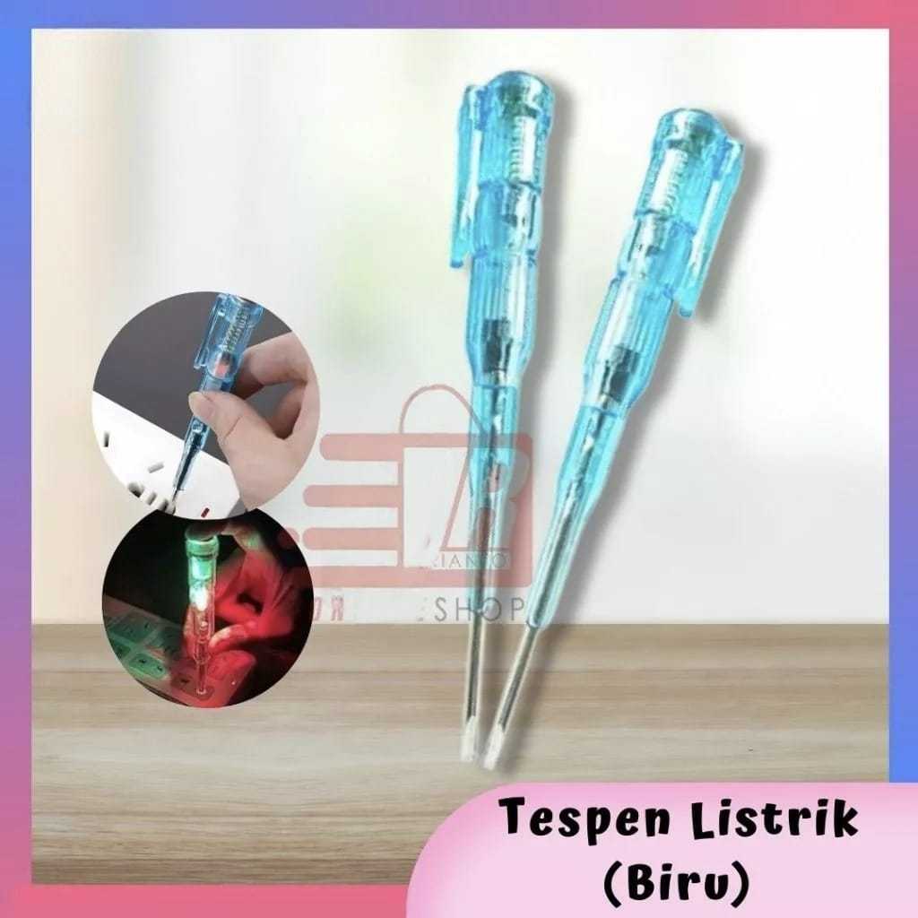 Tespen Obeng Listrik - Obeng Tespen Minus - Tespen AC Obeng Tes Kabel Putus - Obeng Tes WIth Indicat
