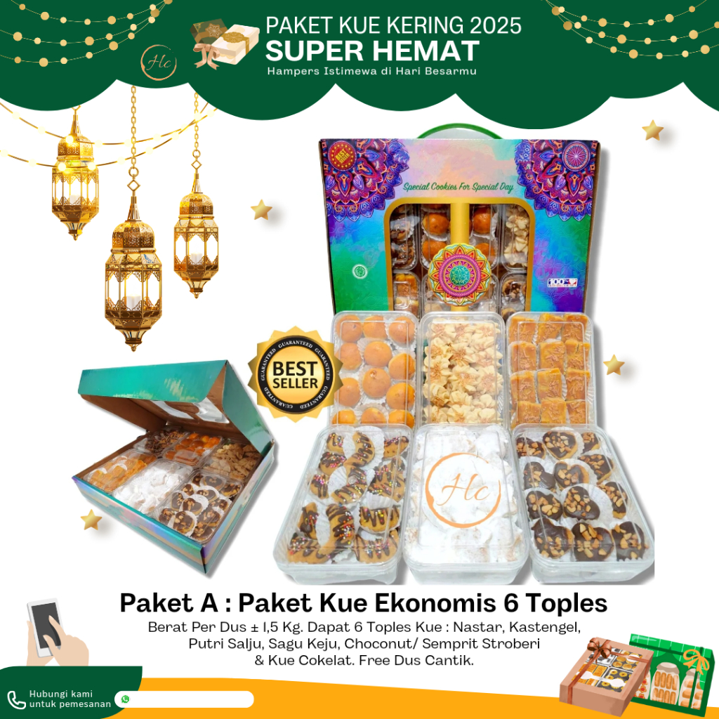 

Hampers Lebaran paket A Ekonomis