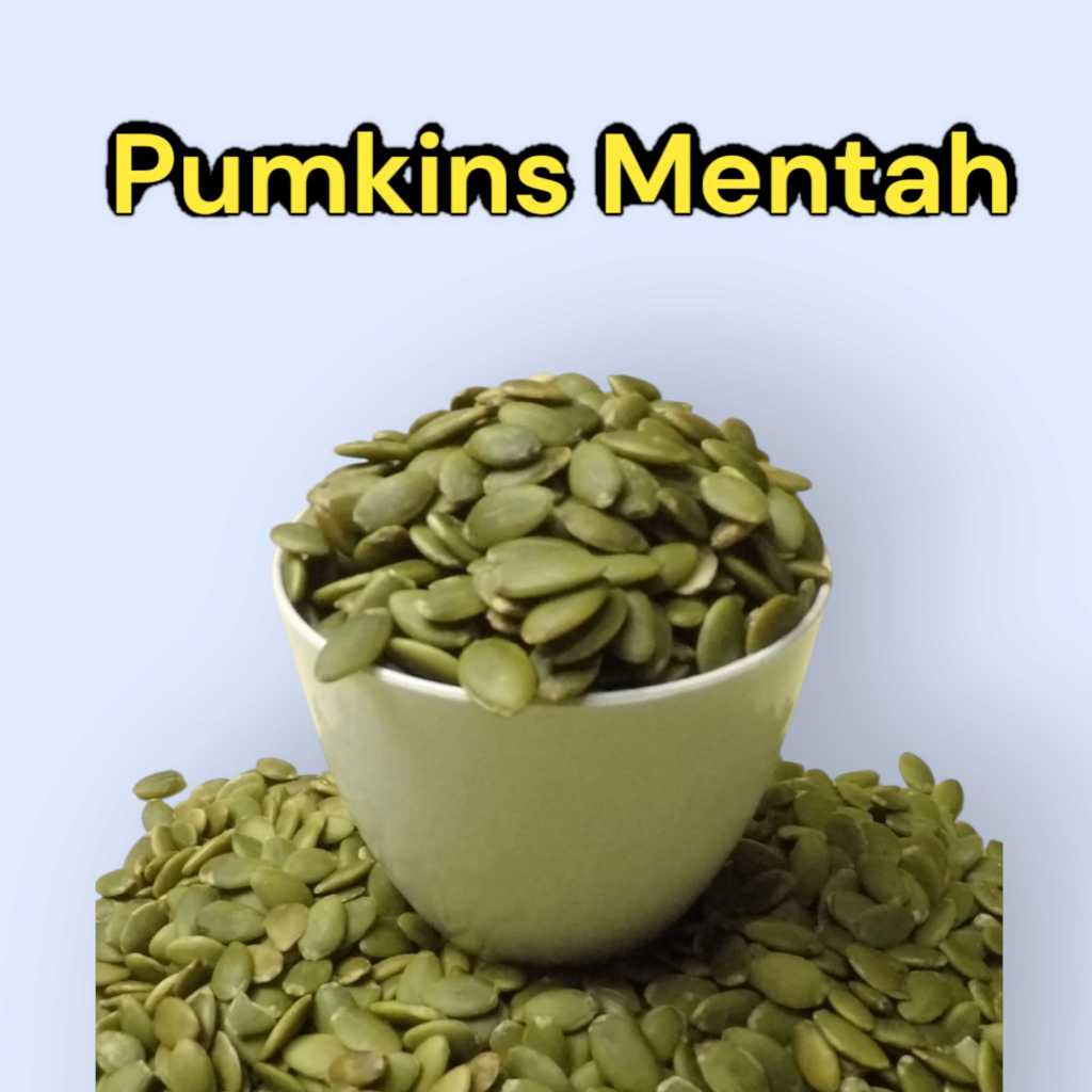 

Pumpkin Seed Mentah Premium - Biji Labu Mentah - Kaya Nutrisi & Super Sehat! | 250gr, 500gr, 1kg - pumpkins mentah Camilan Makanan Food Diet Cemilan