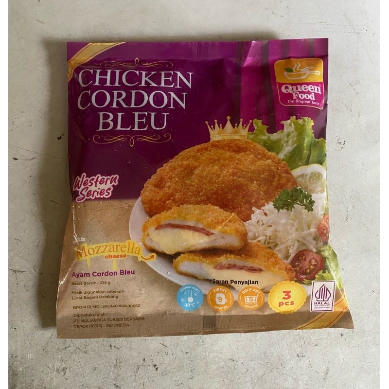 

Queen Food Cordon Bleu Isi 3pcs