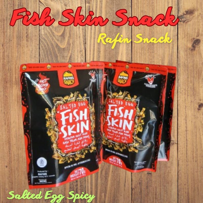 

Fish Skin Patin Snack (Keripik Kulit Patin)