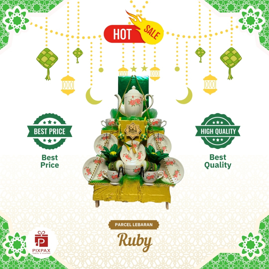 

Parcel Hampers Lebaran Unik Idul Fitri 2025 Pixpax - Seri Keramik | Ruby