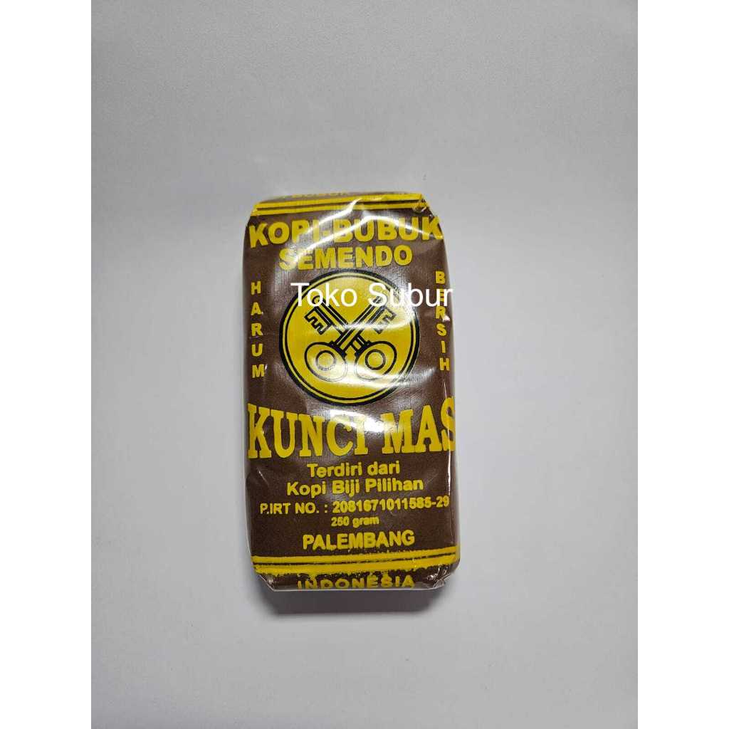 

Kopi Bubuk Semendo Cap Kunci Mas - 250Gram