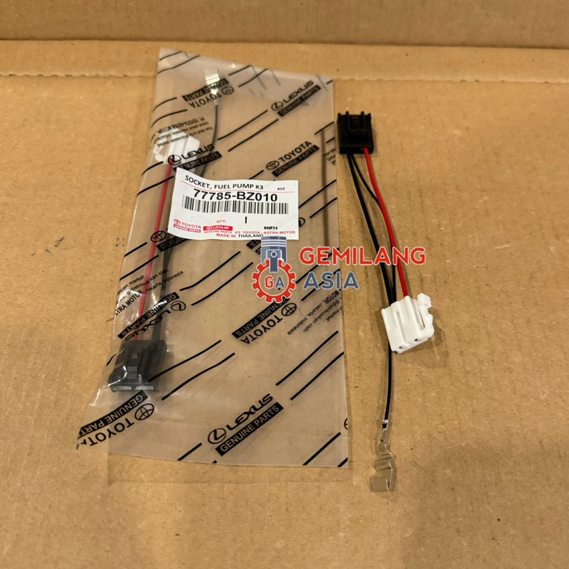 SOCKET FUEL PUMP 3 KABEL - SOCKET FUEL FILTER TOYOTA AVANZA XENIA RUSH GRANDMAX 77785-BZ010