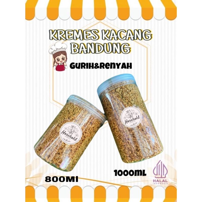 

KREMES KACANG BANDUNG KEMASAN TOPLES