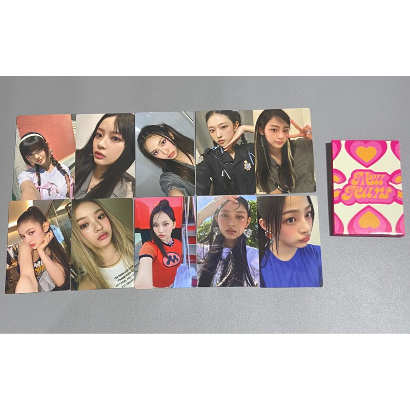 Photocard Line Friends Newjeans Official Get Up