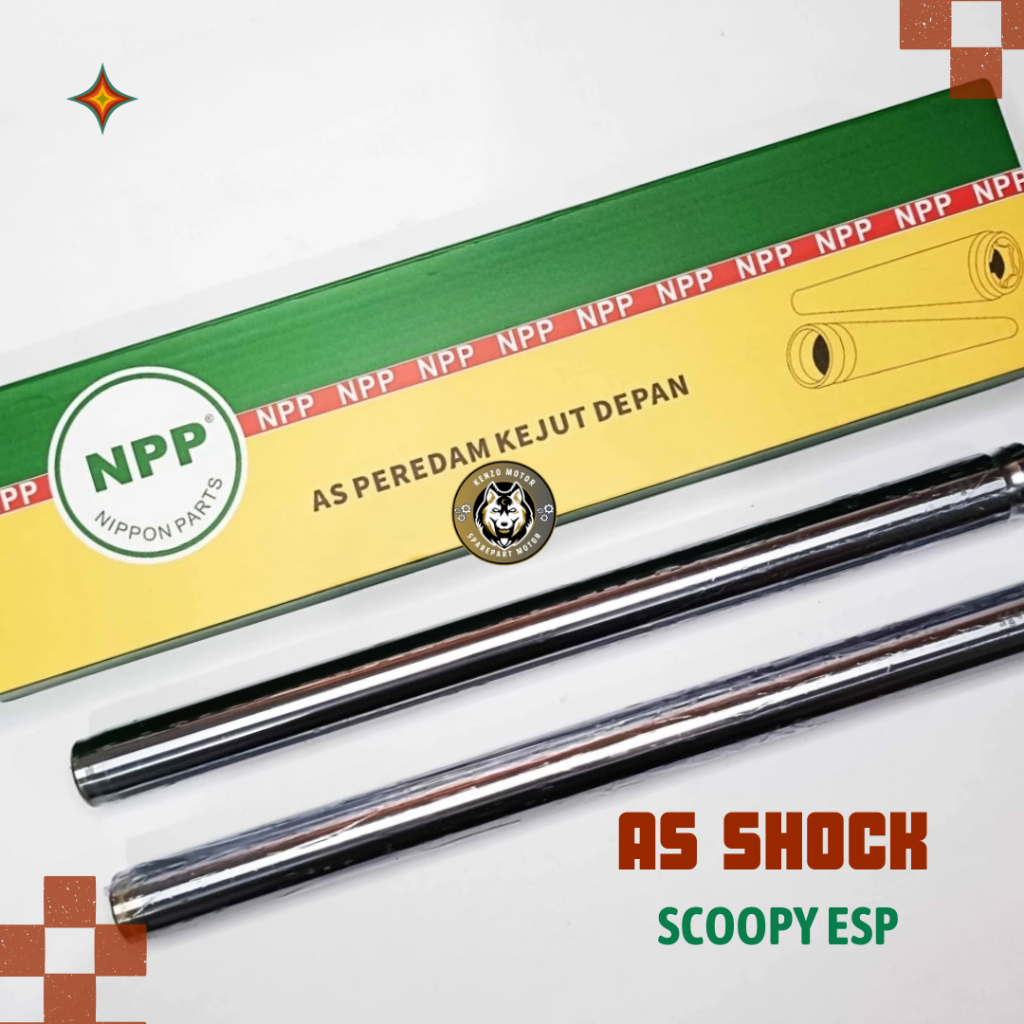 AS SHOCK SHOK SOCK SOK DEPAN SCOOPY ESP 2017 - 2020 KLIP K93 NPP