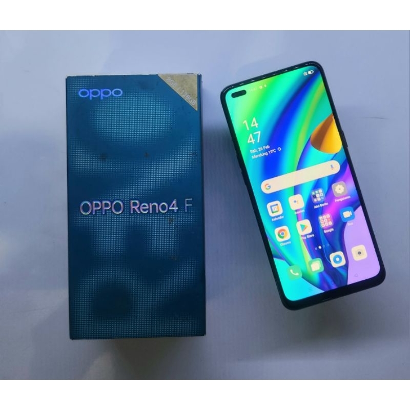 OPPO RENO 4F || 8/128 || SECOND / BEKAS