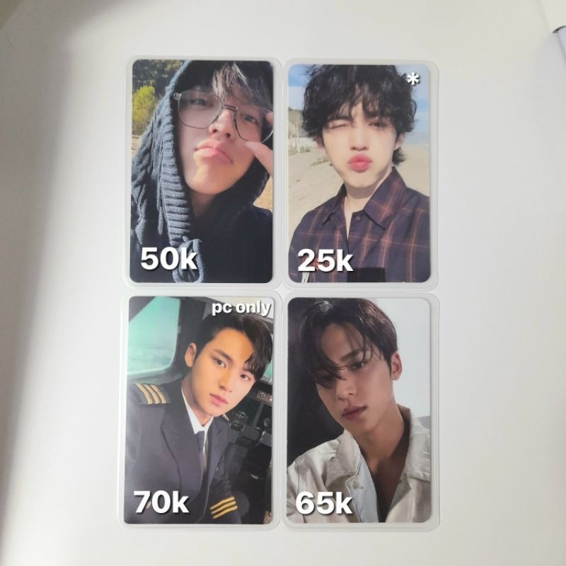 [ READY ] photocard pc seventeen svt mingyu pioneer fts face the sun pilot membership kit memkit sco