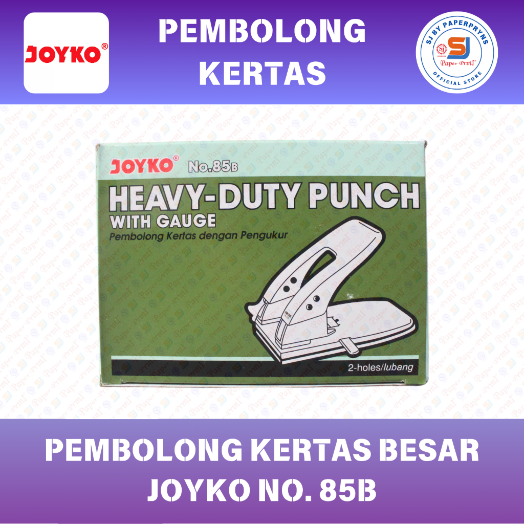 

PEMBOLONG KERTAS / HOLE PUNCH / PERFORATOR BESAR JOYKO NO. 85B