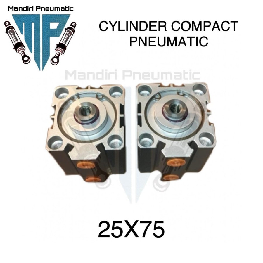 Cylinder compact pneumatic 25 x 75