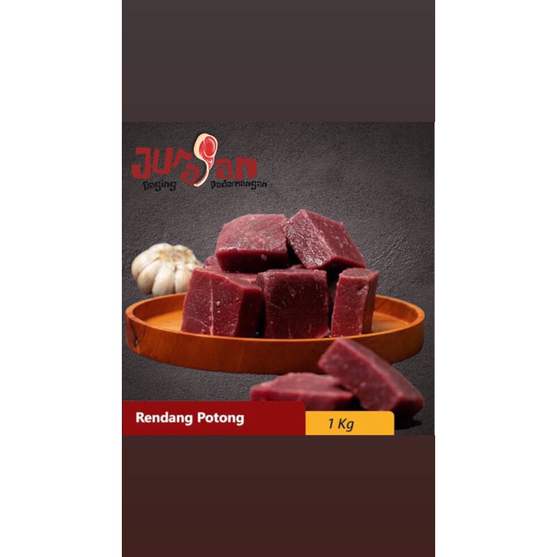 

DAGING RENDANG TANPA LEMAK 20-25pc 1kg