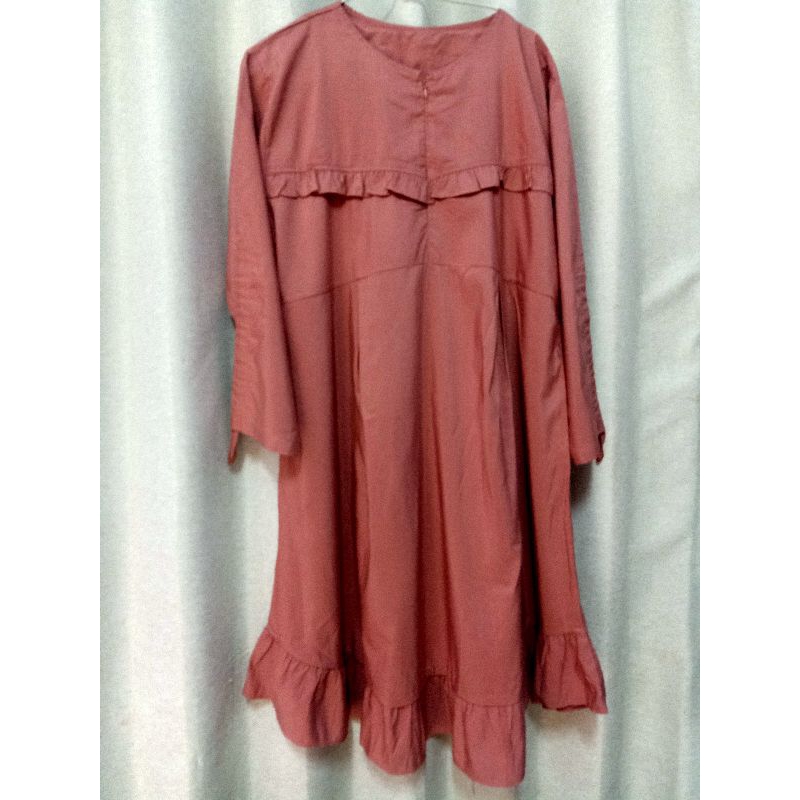 PRELOVED| TUNIK DUSTY PINK