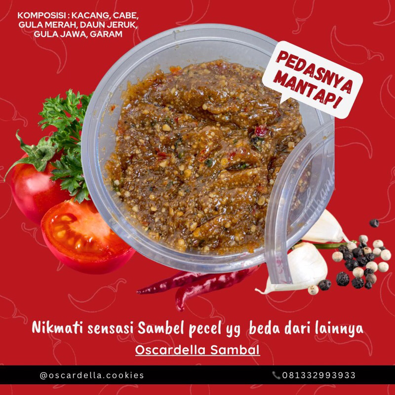 

SAMBEL PECEL NGANJUK / BUMBU PECEL / SAMBEL PECEL KACANG / SAMBEL KACANG