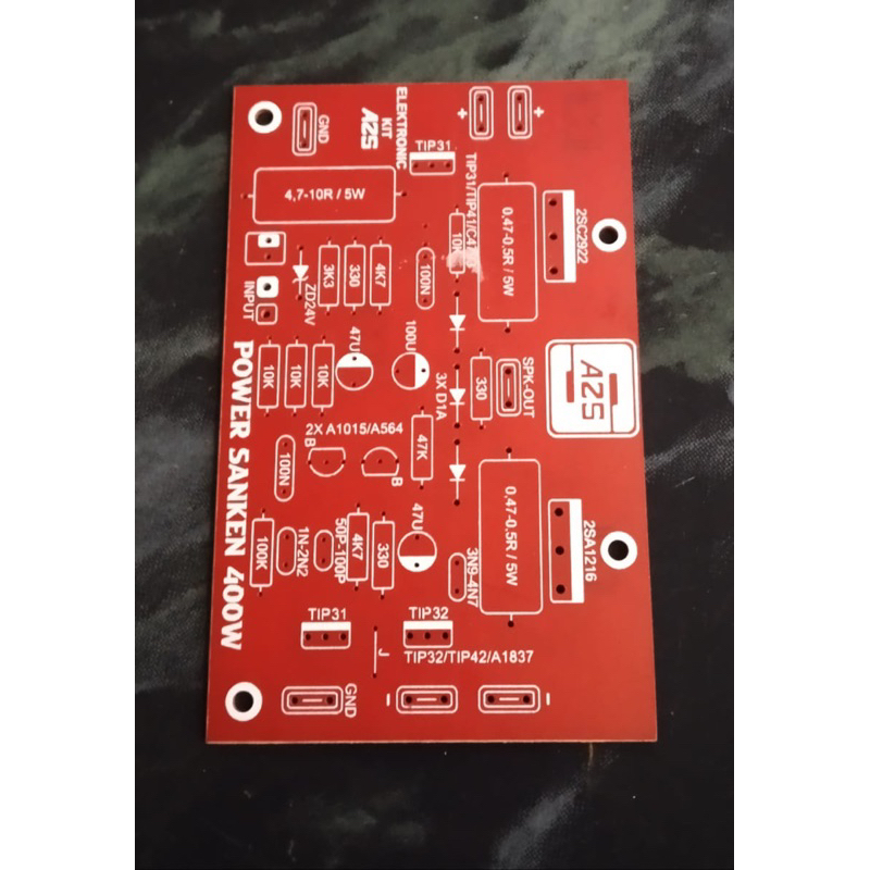 PCB Power SANKEN 400W SAFARI Mono AZS