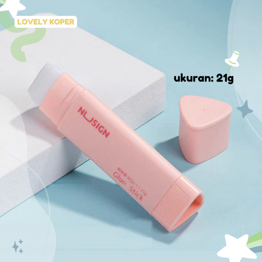 

DELI Nusign Glue Paper Stick Lem kertas Anti Bleber Stik Alat Tulis Atk Sekolah