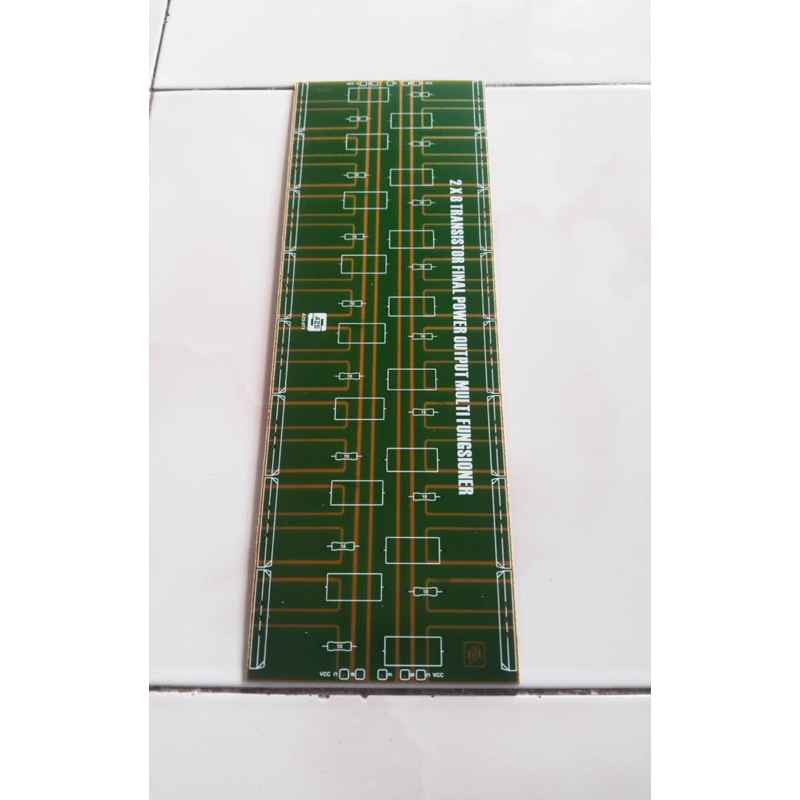 PCB Line Final 3U 2X8 Transistor final SANKEN Multifungsional By AZS