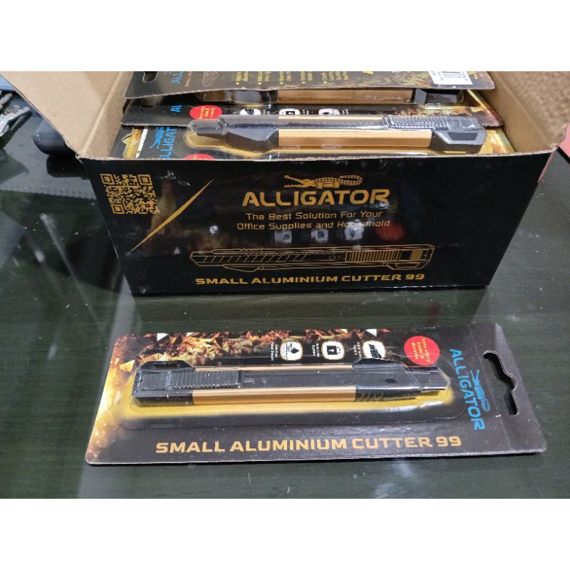

Alligator Small Cutter Aluminium 99 Gold