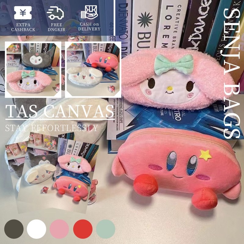 

Sera Stok Tersedia dompet hello kitty sanrio cath kidston tempat pensil gulung pouch glitter tempat pensil lucu Sera Jepang Gaya Baru Kuromi Yugui Anjing Melody Tempat Pensil Alat Tulis Tas Penyimpanan Tas Kosmetik Siswa Kotak Alat Tulis B1002