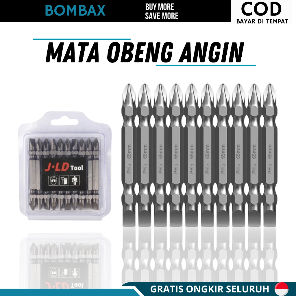 Mata Obeng Mesin Bor Plus Minus Magnet Murah