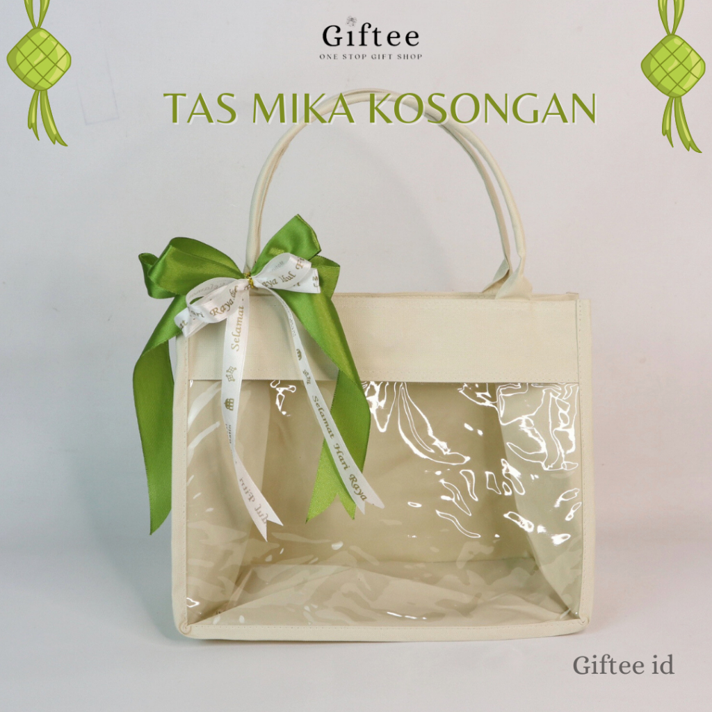 

TAS MIKA KOSONGAN SATUAN LEBARAN TAS JINJING TENTENG BENING UNTUK HAMPERS TOTE BAG TAS MIKA LEBARAN TAS KADO LEBARAN TAS HAMPERS LEBARAN KEMASAN WADAH KOSONG PARCEL PARSEL SOUVENIR BINGKISAN IDUL FITRI EID MUBARAK HADIAH GIFT BOX BAG SOUVENIR MURAH GIFTEE