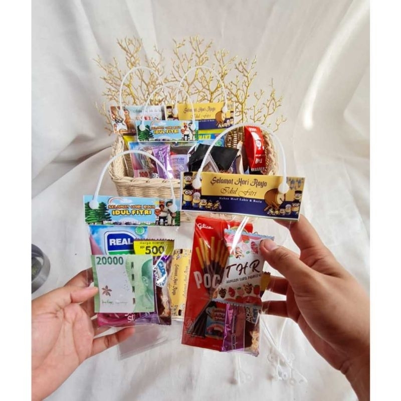 

(Minimal 10) Plastik Angpao idul fitri ukuran 10x20 / Label Idul Fitri