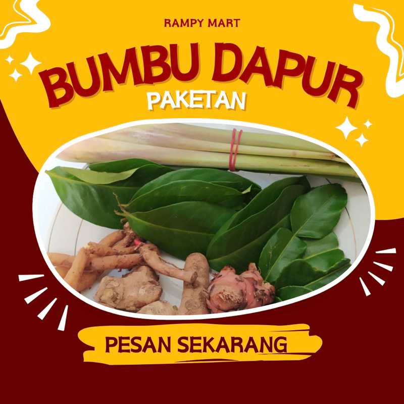 

Paket Bumbu Dapur Rempah Segar