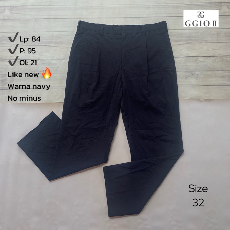 Celana brand GGIO II like new/ celana formal mantap/ celana golf brand