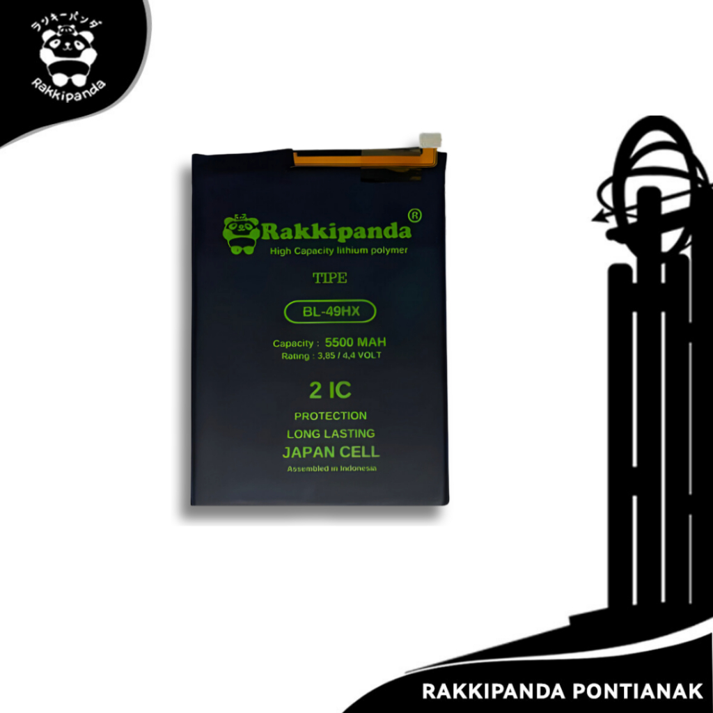 RakkiPanda BL-49HX Infinix Hot 20 5G X666B Baterai