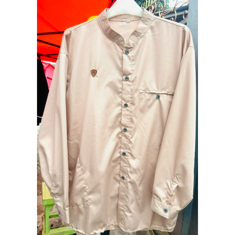 [bestSeller] Free Tasbih dan Parfum Koko Muslim Dewasa Panjang Polos by FauzanFashion