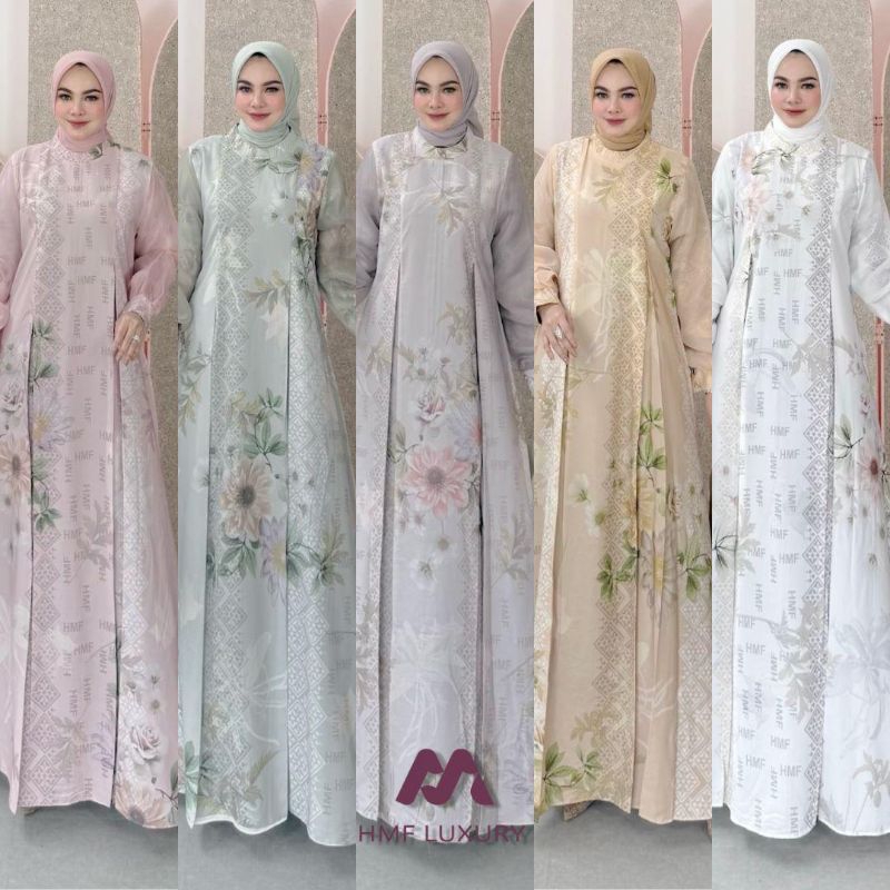 READY GAMIS ELGA DRESS VOL 4 PREMIUM ORI BY HMF LUXURY