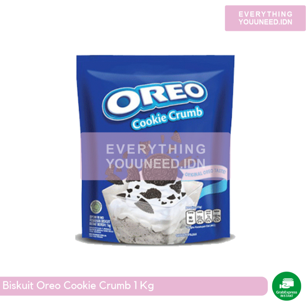 

Oreo Biskuit Cookie Crumb Pouch 1 Kg