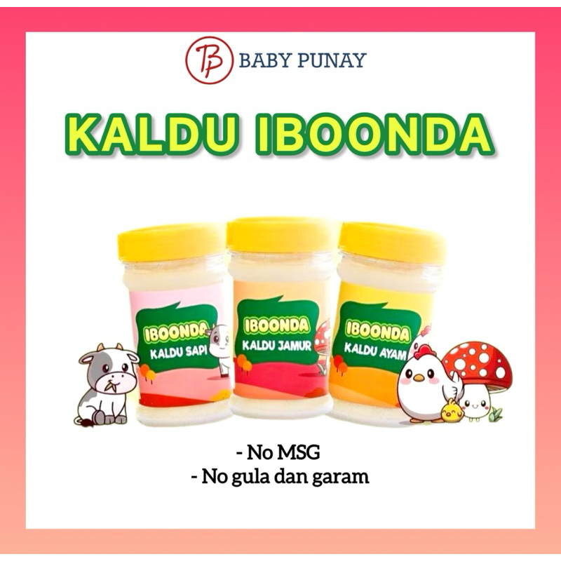 

IBOONDA Kaldu MPASI Kaldu Bayi Non MSG Non Gulgar / Kaldu Mpasi Bayi / Kaldu Bayi Sehat