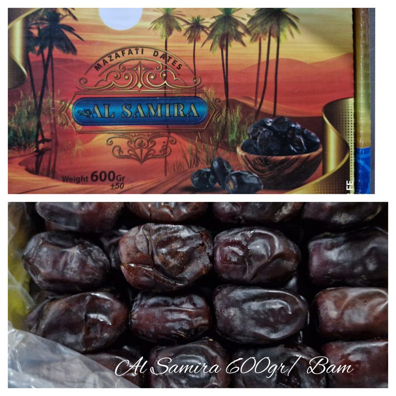 

Kurma Bam Al-Samira Original dan Halal Kemasan 600 gram