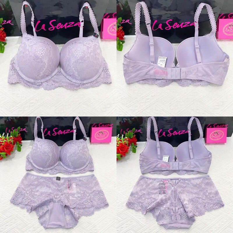 La Senza Original Bra Set Beyond Sexy Gel Push Up Size 36C/L 36D/L 11187457