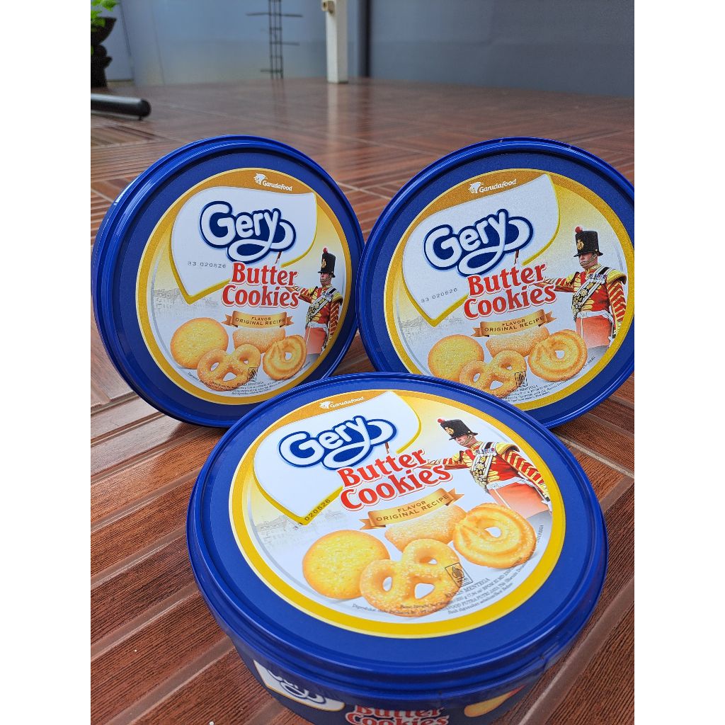 

Gery Butter Cookies - Biskuit Kaleng 225 gr kue lebaran kukis