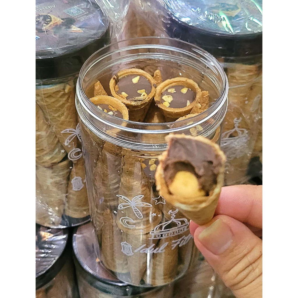 

BONDIVA CONE CHOCOLATE CRISPY PEANUT RASA BANANA / BONDIVA PEANUT MILK CHOCO