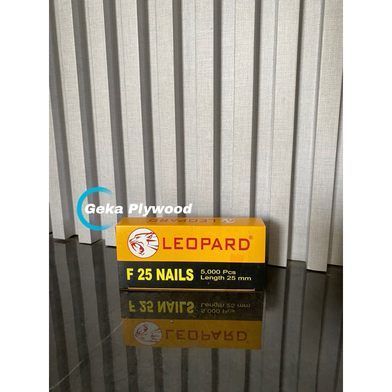 

ISI PAKU TEMBAK F25/REFIIL AIR NAILER/ISI STEPLES F25 LEOPARD MURAH BERKUALITAS