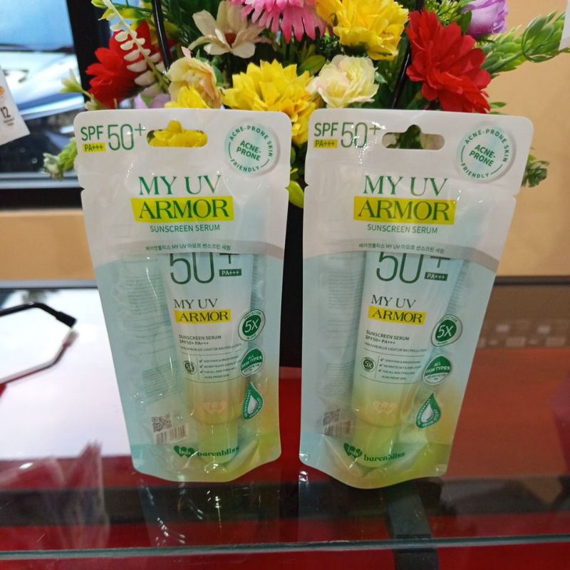 MY UV ARMOR BNB. sunscreen BARENBLISS. sunscreen serum