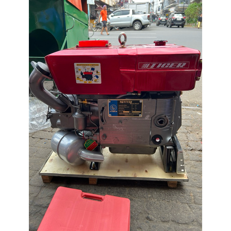 MESIN DIESEL MEREK TIGER PENGGERAK SERBAGUNA 26PK MESIN TARIK TIGER TG 1115B