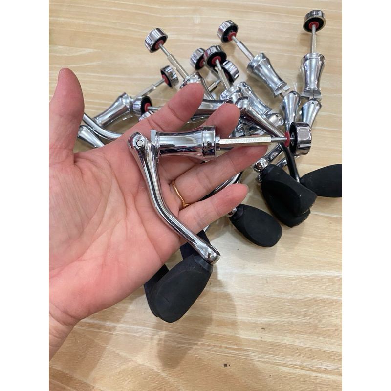 HANDLE reel / Engkol katrol aluminium 5000 / 6000