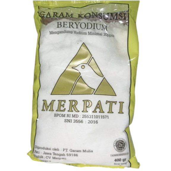 

MERPATI MAS Garam Masak (400g x 20 Bungkus 200g x 40 Bungkus)