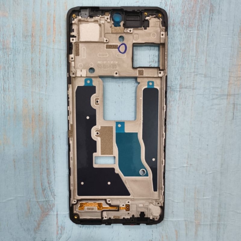 Frame tulang tengah tatakan LCD Infinix Note 30 Pro Black
