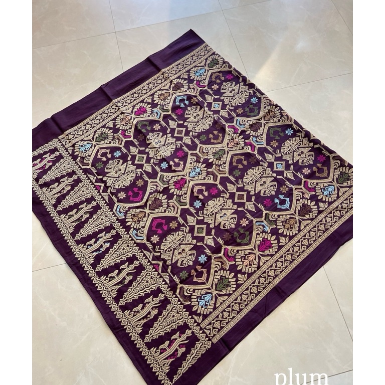 KODE D76U Songket Bali  Kamen songket bordir  songket bali bordiran