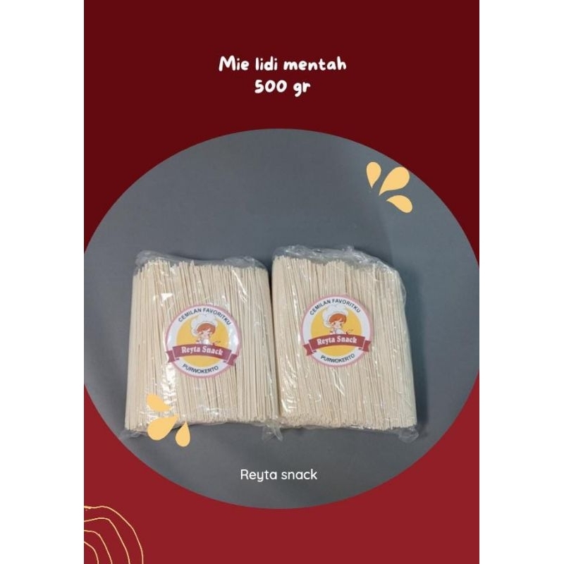 

Mie lidi mentah 500 gr