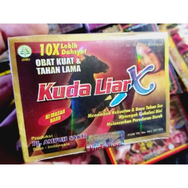 Kuda Liar X Topcer Obat Strong Pria per box