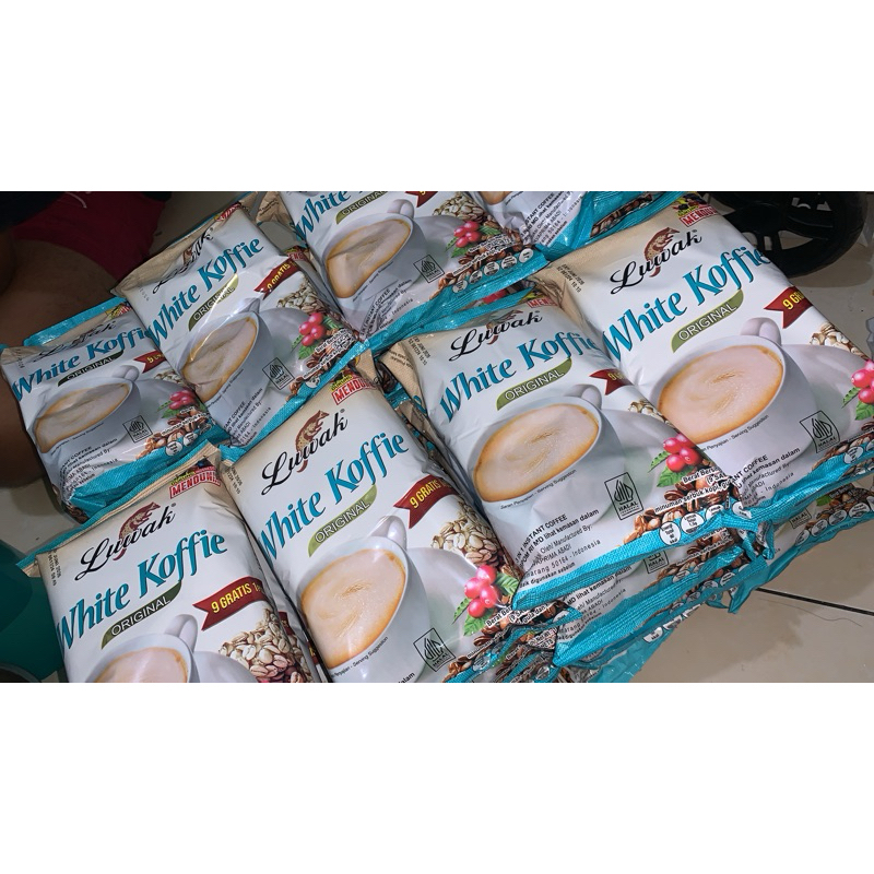 

luwak white koffie renceng isi 9+1