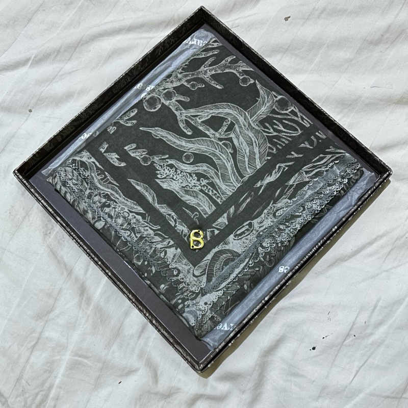 Preloved Buttonscarves El Mar Minorca Storm