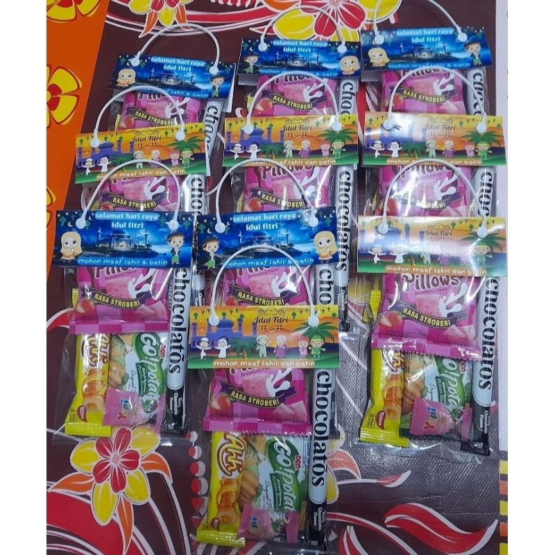 

Parcel snack anak lebaran